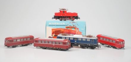 Märklin 1929ff, Gebr. Märklin & Cie., G.m.b.H. Göppingen: 3001 Elektrische Rangier-Lokomotive und 30