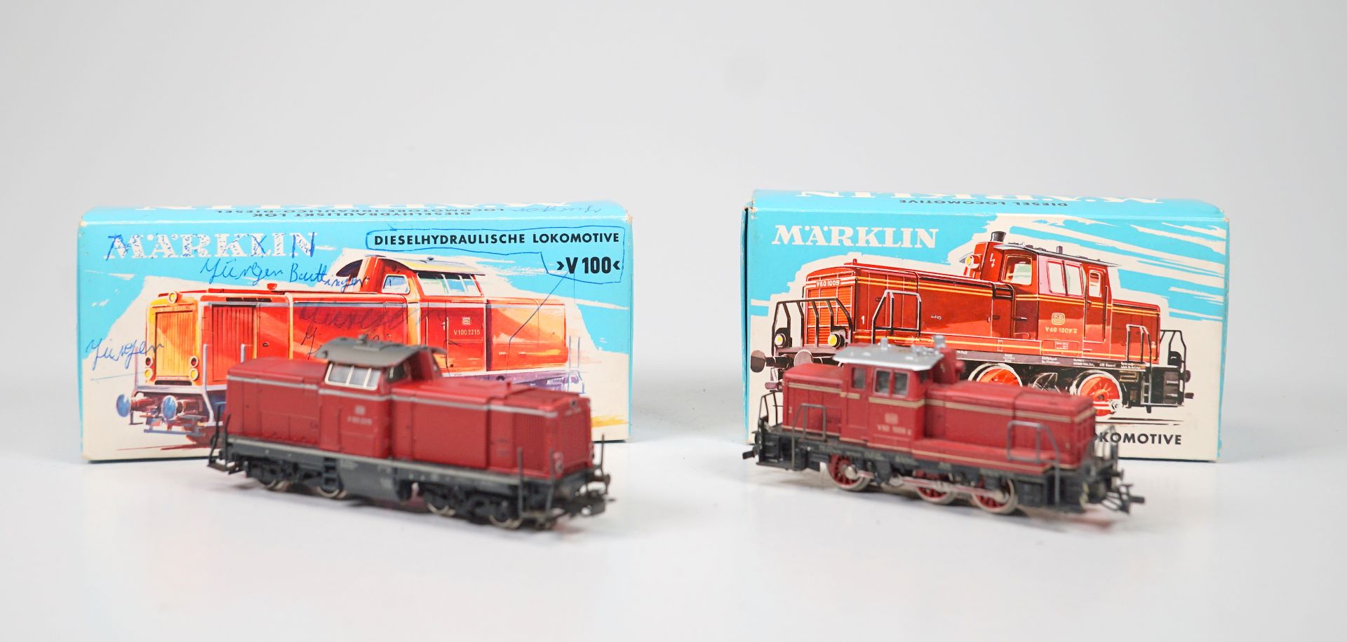 Märklin ab 1954, Gebr. Märklin & Cie., G.m.b.H. Göppingen: 3072 und 3064 Diesellokomotiven