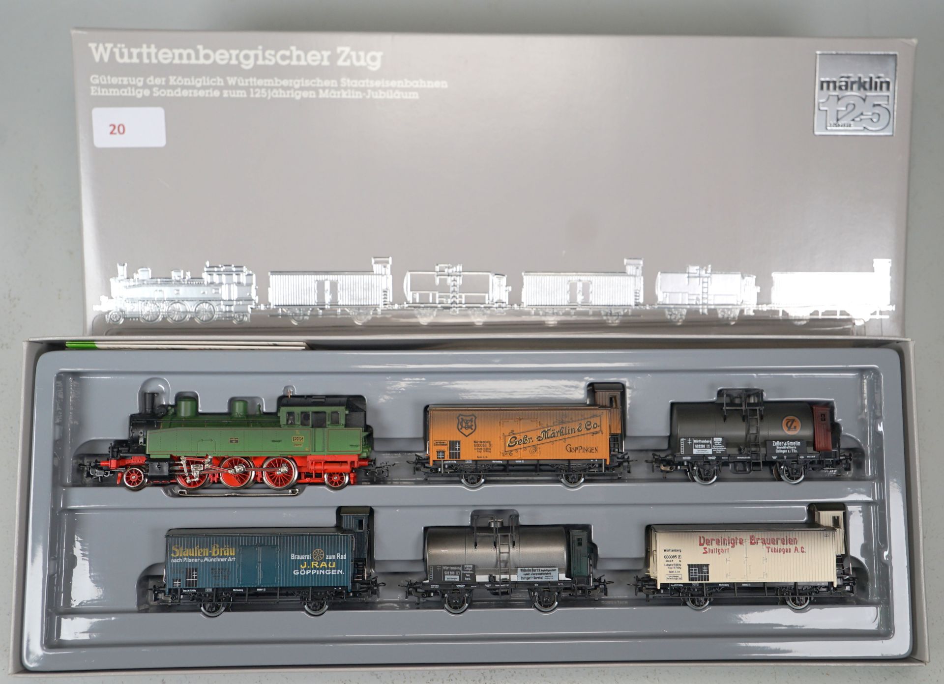 "Württembergischer Zug  Modell 2857 Ovp Märklin Sonderserie