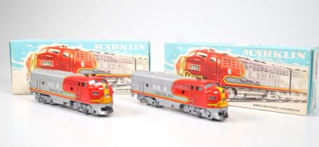 Märklin ab 1954, Gebr. Märklin & Cie., G.m.b.H. Göppingen: 4060 und 3060 Amerikanische Diesellokomot