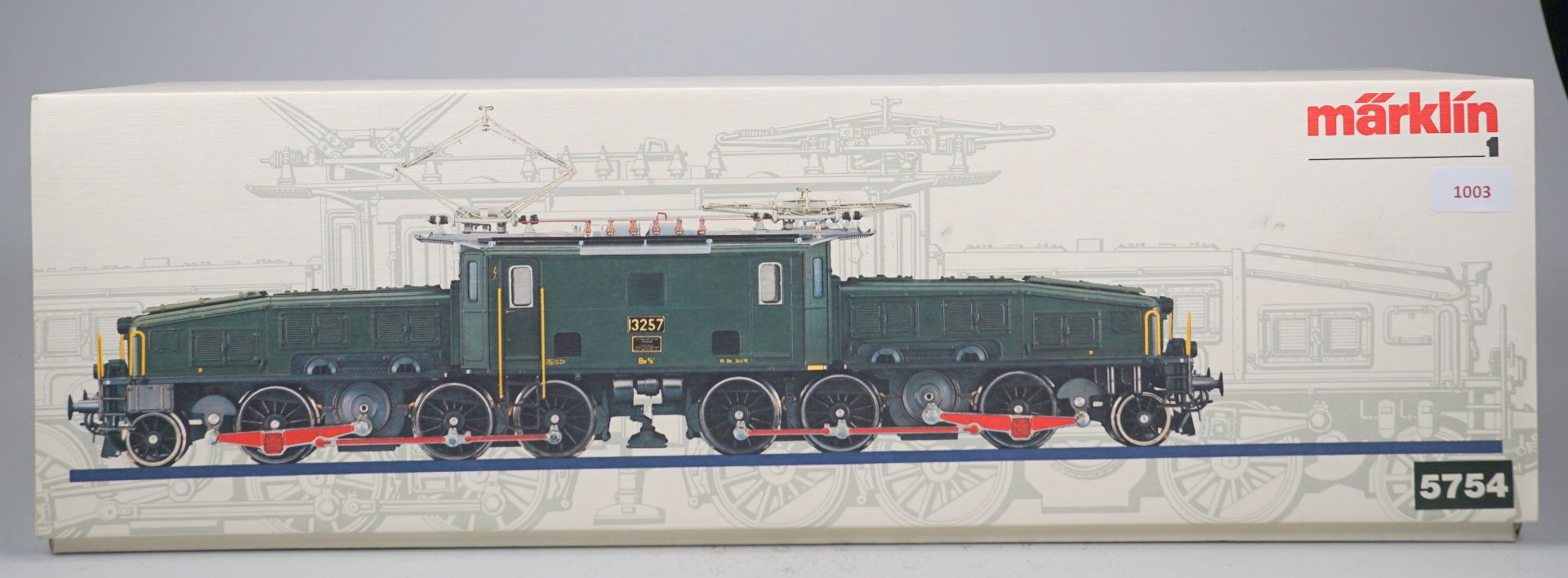 Elektro-Lokomotive "Krokodil" Märklin Nr.5754 - Image 2 of 4