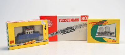 kleine Fleischmann-Sammlung: Lok, Zug, Schienen, Spur H0.