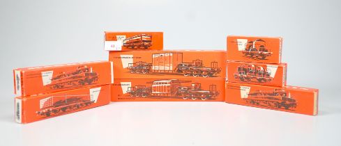 Märklin 1929ff, Gebr. Märklin & Cie., G.m.b.H. Göppingen: Sammlung Wagen in OVP 50er Jahre