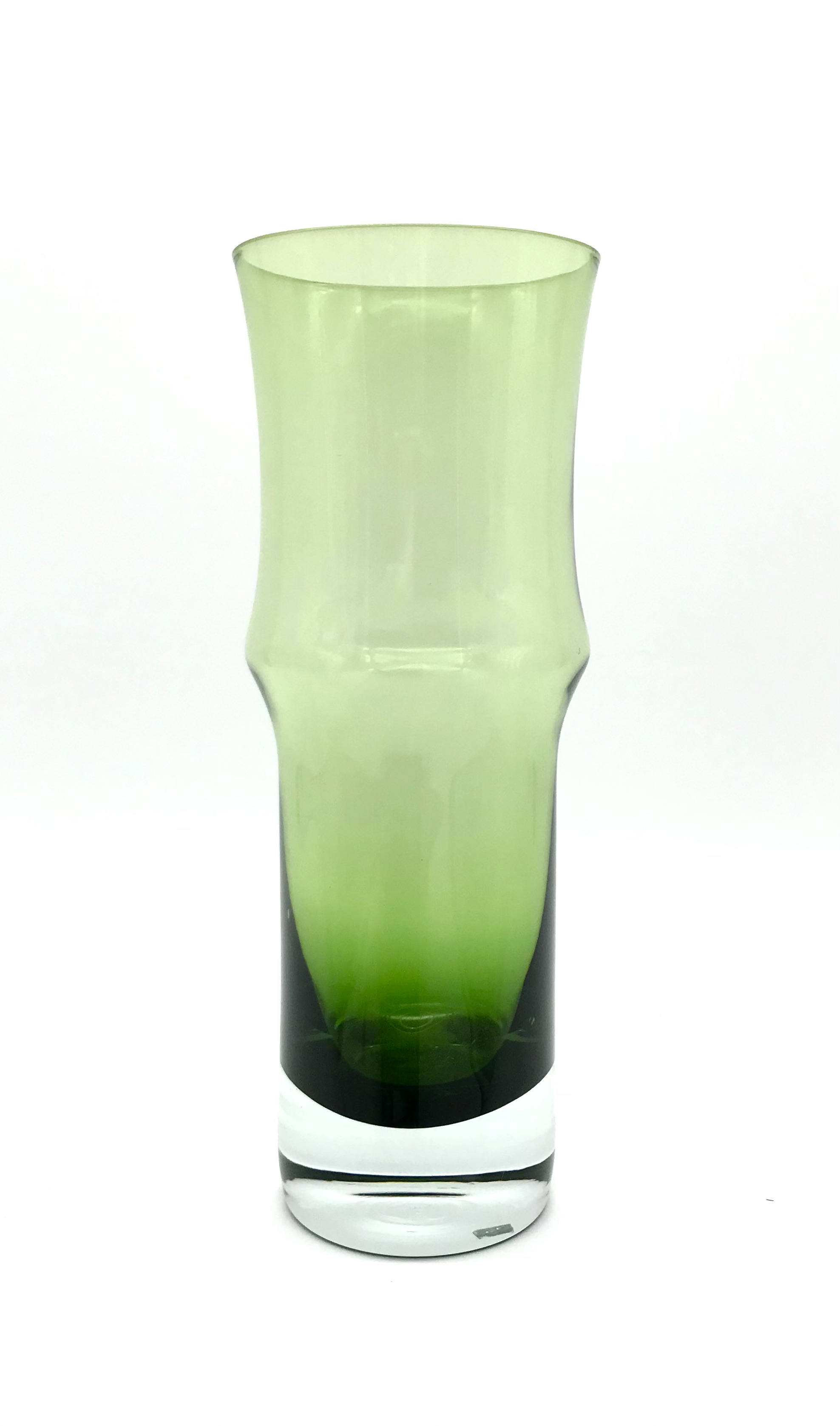 Aseda, Glasbruk: Designer Vase "Bambus", 1960er Jahre