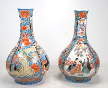 Pärchen Balustervasen Japan Meiji Periode