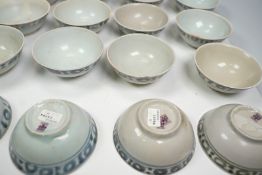 Tek Sing Cargo Porzellansammlung von 1822. 30teilig