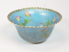 Feine Fensteremail-Schale China