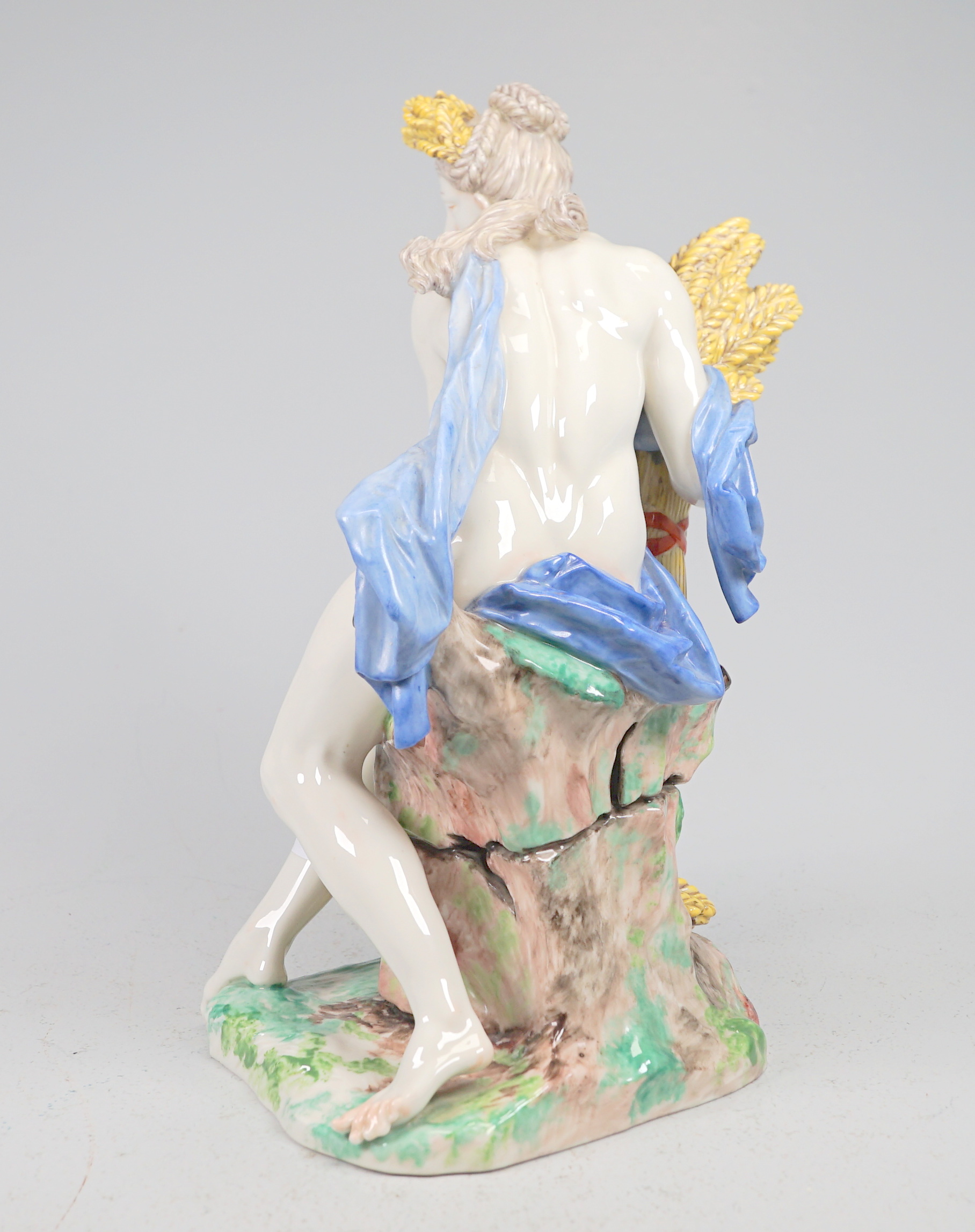 Nymphenburg, Porzellanmanufaktur: Ceres als Sommer - Entwurf v. Dominikus Auliczeck - Image 4 of 6