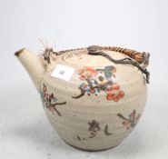 Große japanische Kutani Teekanne 19. Jh