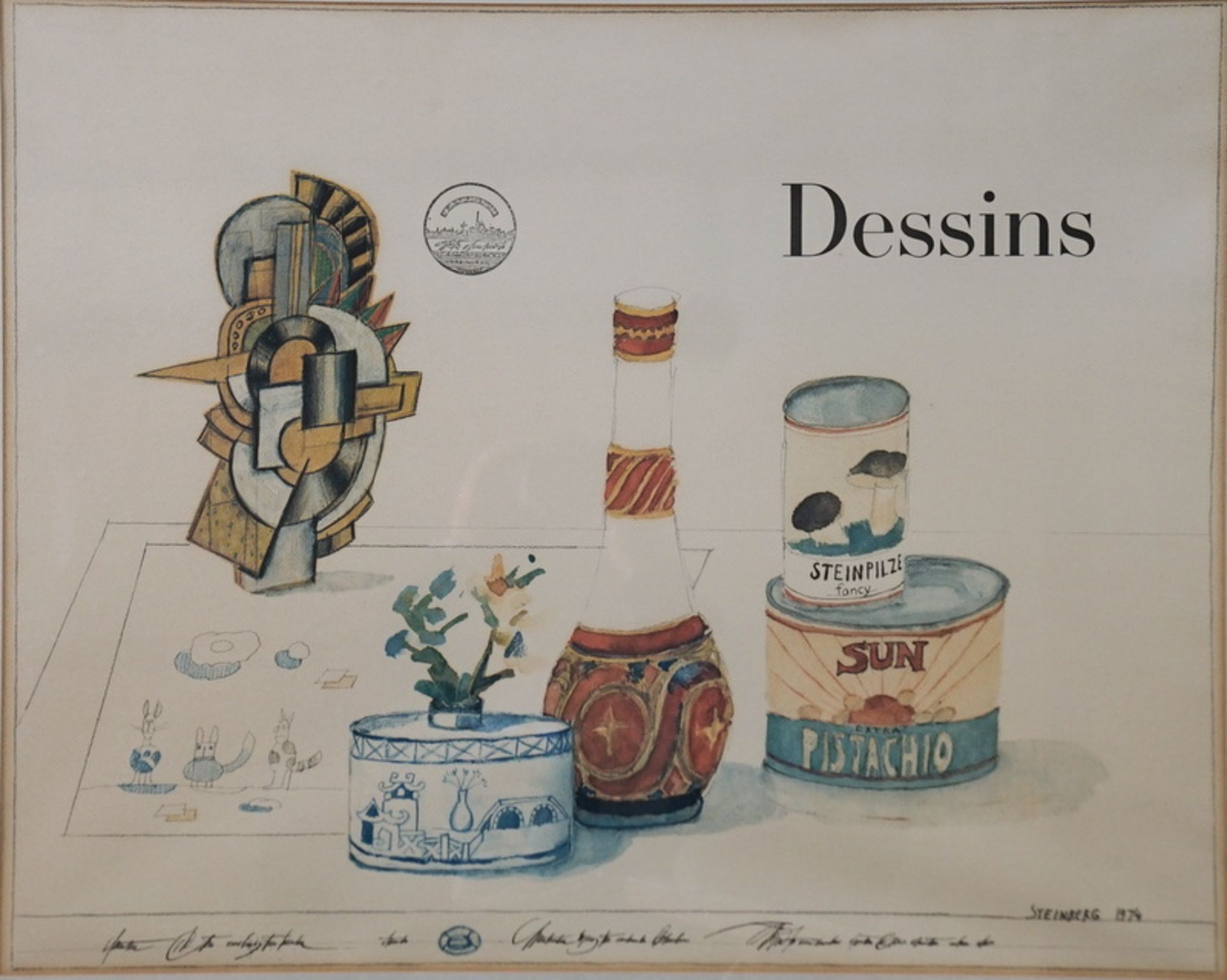 Steinberg, Saul: Dessins, 1974