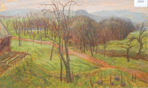 Schlitte, Ar.: Impressionistische Waldlandschaft