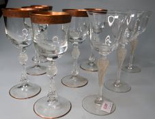 Fabergé Weingläser Ballerina, 3 St.