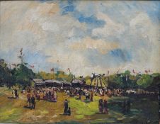 Ruzicka-Lautenschläger, Hans: Der Prater in Wien, ca. um 1900