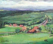 Haentschel, Elisabeth: Westerwaldlandschaft