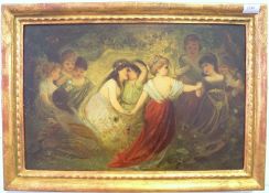 Bosch, Ernst: Mädchenreigen unter Bäumen