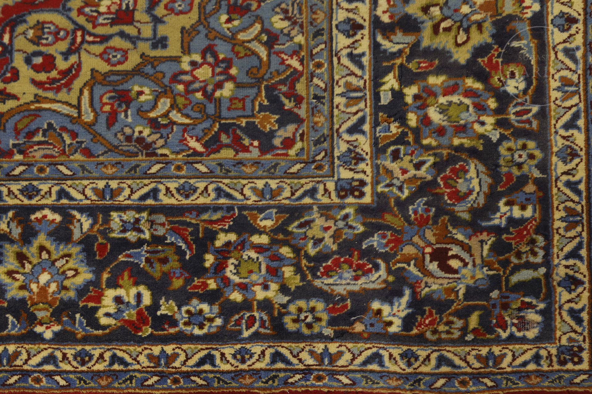 Isfahan Persian rug, 20th century - Bild 9 aus 12