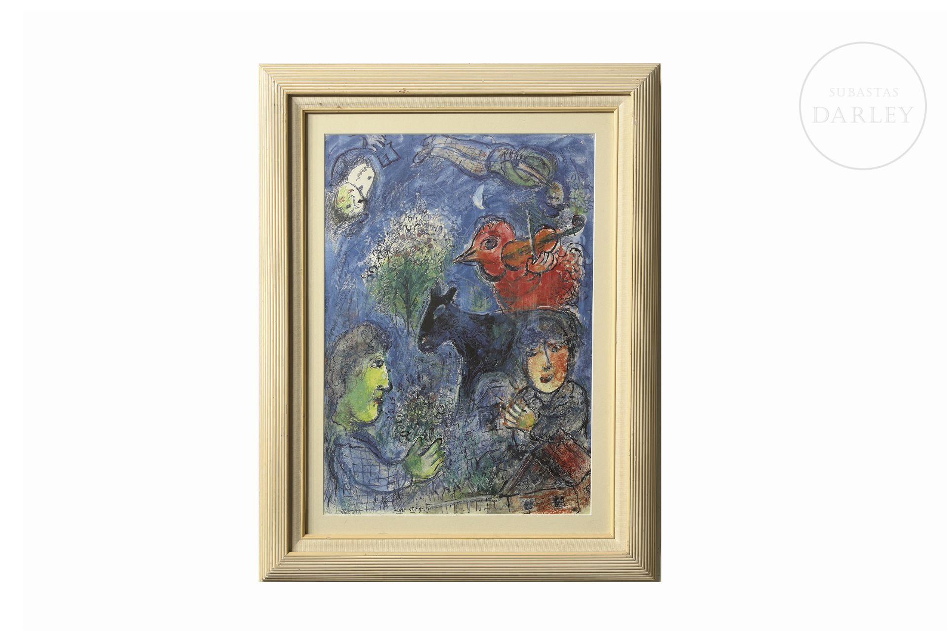 Marc Chagall (1887-1985) "L'Été" - Bild 6 aus 6