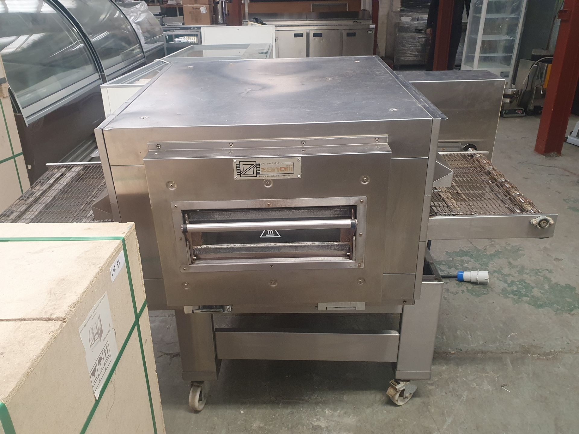 Zanoli 18 Inch Conveyor Belt Single Phase Pizza Oven - Image 3 of 5