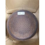 Pizza Hut 35 Round Thin Perforated Pans 14'Inch 