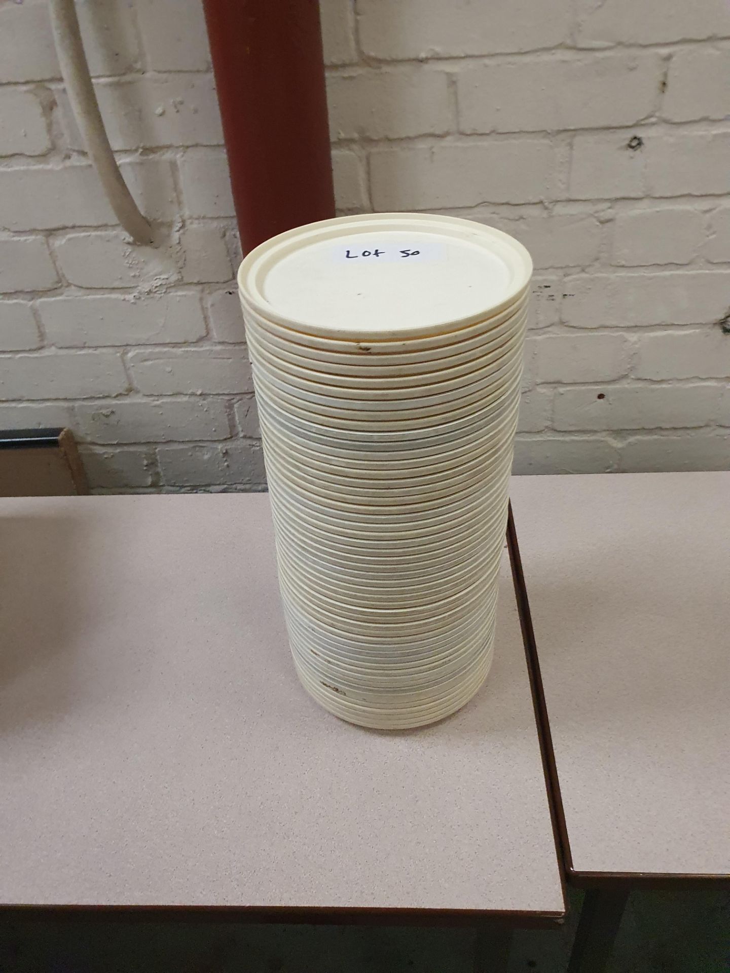Pizza Hut 50 Rounds Lids 8.5'Inch  - Image 2 of 2