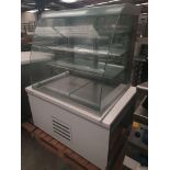 Curved Glass Display Fridge Including A Curved Till Unit  