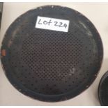 Pizza Hut 40 Thin Base Perforated Pans 10'Inch Approximate 