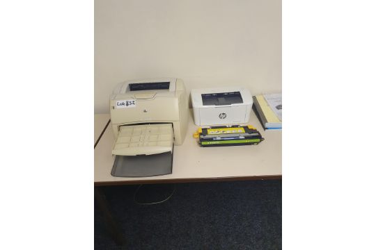 2 HP Printers  - Image 1 of 3