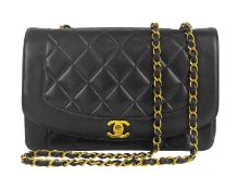 A Chanel Diana midi handbag, circa 1991-94.