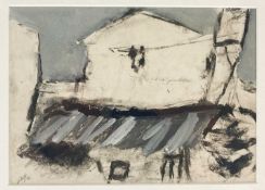 Dick GILBERT (1935-2008) Abstract Study of Buildings