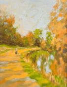 Sheila TIFFIN (1952) Autumnal River Walk