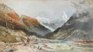 William Collingwood SMITH (1815-1887) The Matterhorn