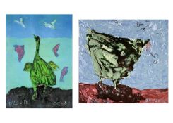 Julian DYSON (1936-2003) Early Bird (2001) and Seabird