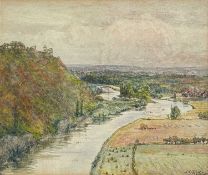 Charles William WYLLIE (1853-1923) River View