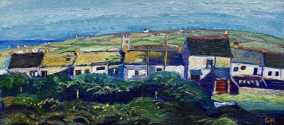Gabrielle HAWKES (1948, St Ives Society of Artists) Carn Bosavern, St Just