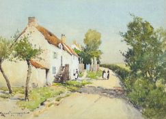 Eyres SIMMONS (1872-1955) A Country Idyll