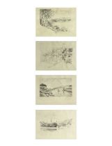 Joseph PENNELL (1857-1926) Four lithographs