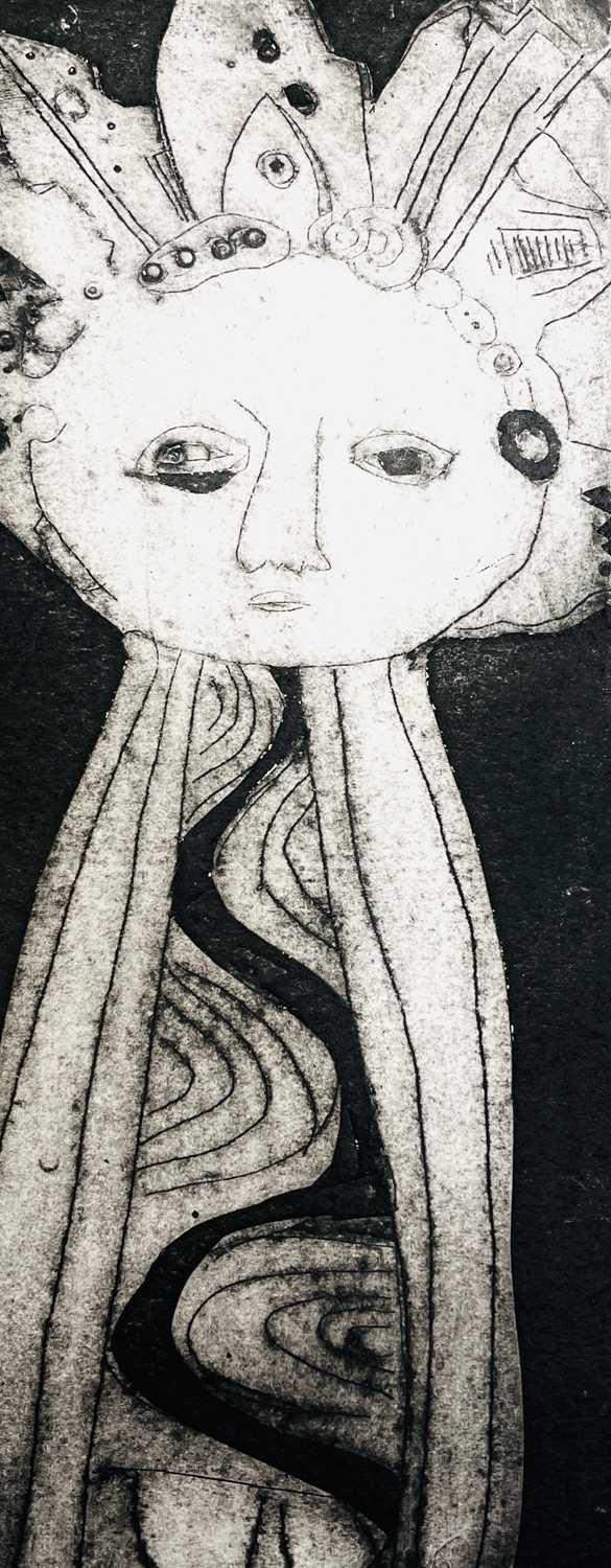 Pat JOHNSTONE (1944-2023) Ten etchings - Angel and Human themes - Image 9 of 11