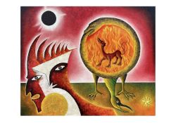 Michael SEVER (1929) Uroborus And Eclipse