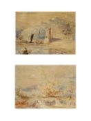 John II SYER (1846-1913) Two untitled watercolours
