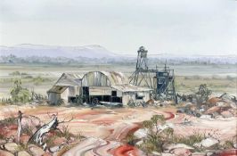 Nardino SORBELLO (Australian, XX-XXI) Abandoned Mineshaft, Meekatharrra, Western Australia