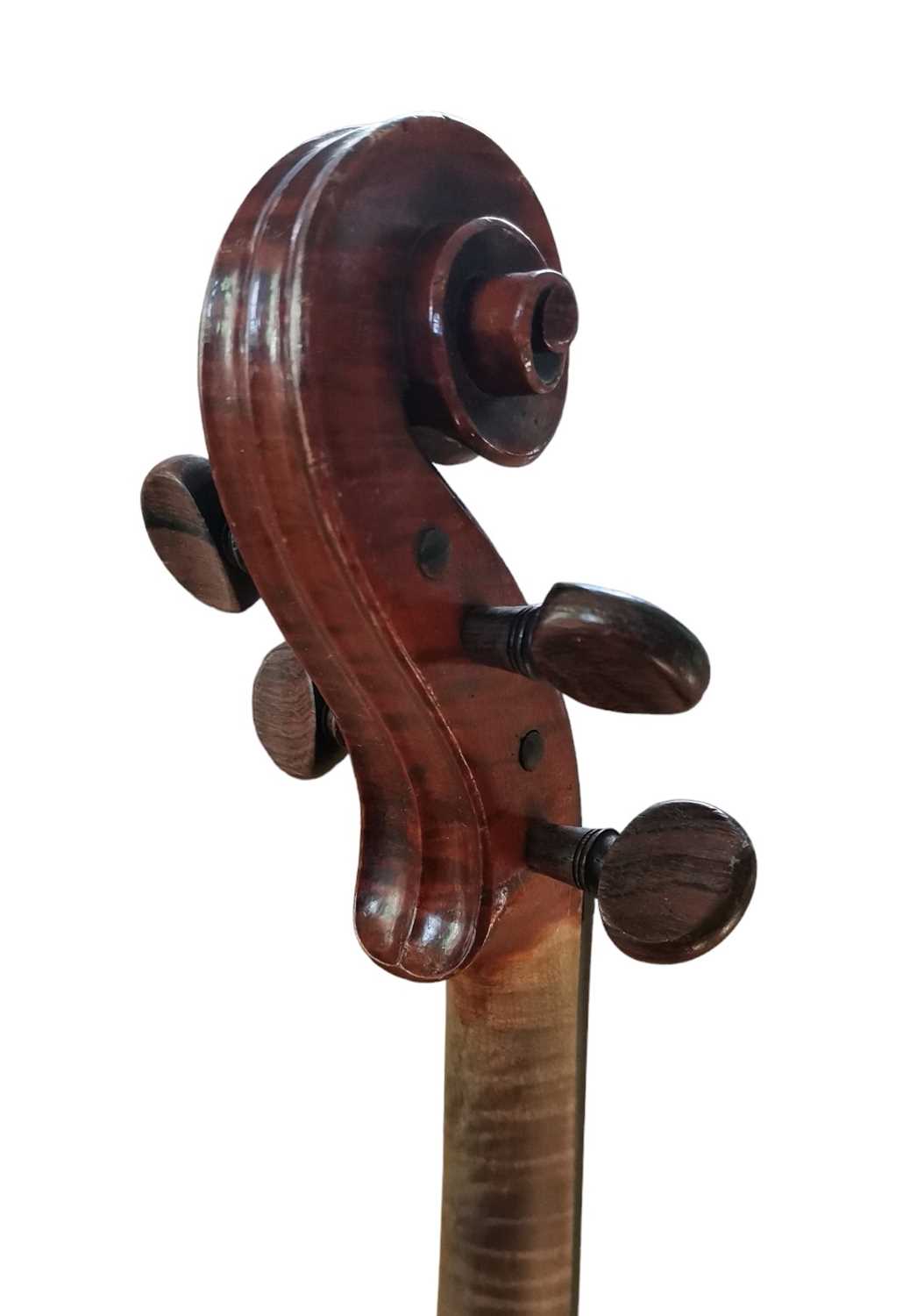 A viola and a violin, circa 1900. - Image 12 of 14