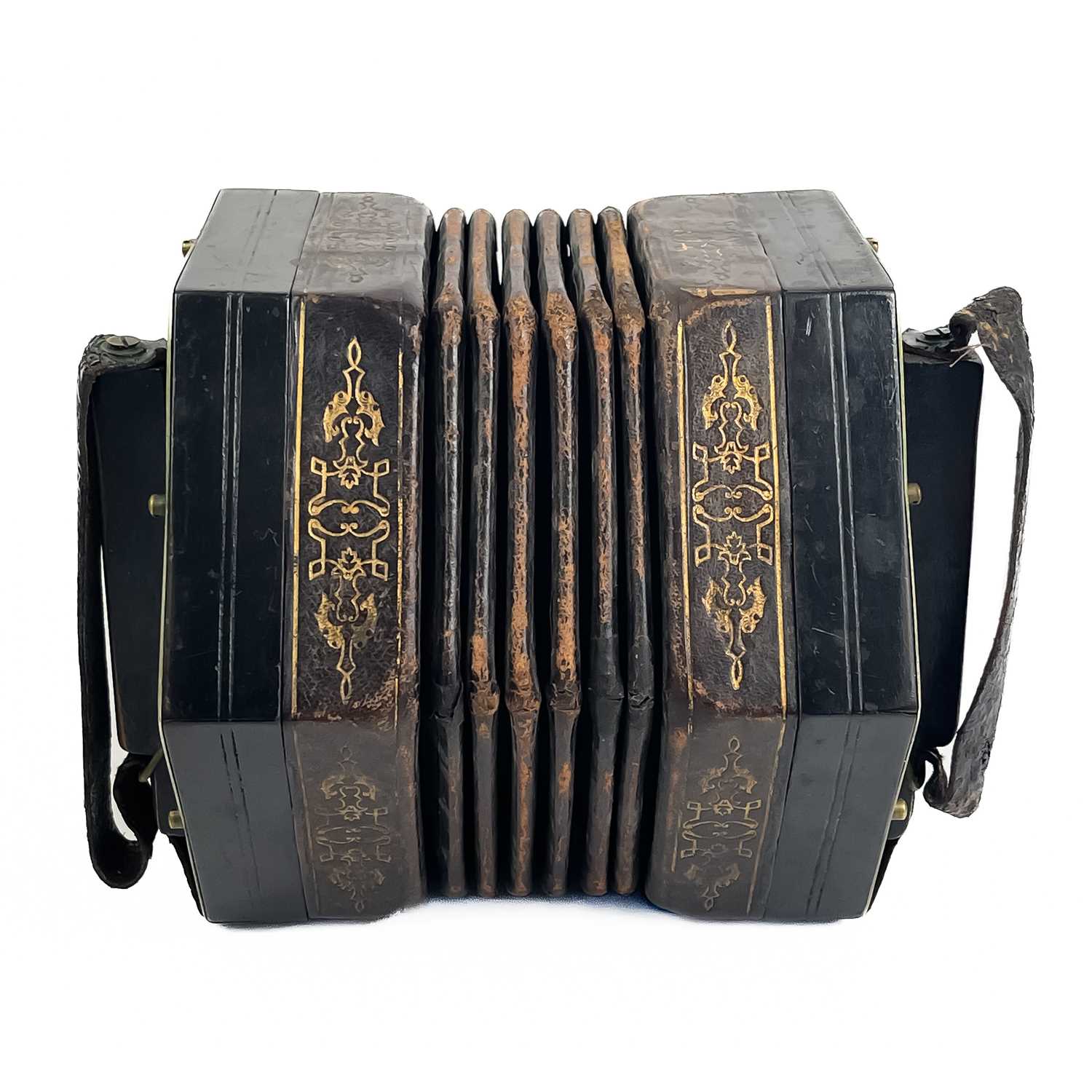 C. Jeffries Anglo concertina, circa 1880. - Image 4 of 10