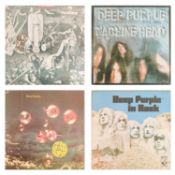 Deep Purple LP collection.