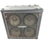 Vintage Laney 4X10 bass cabinet.