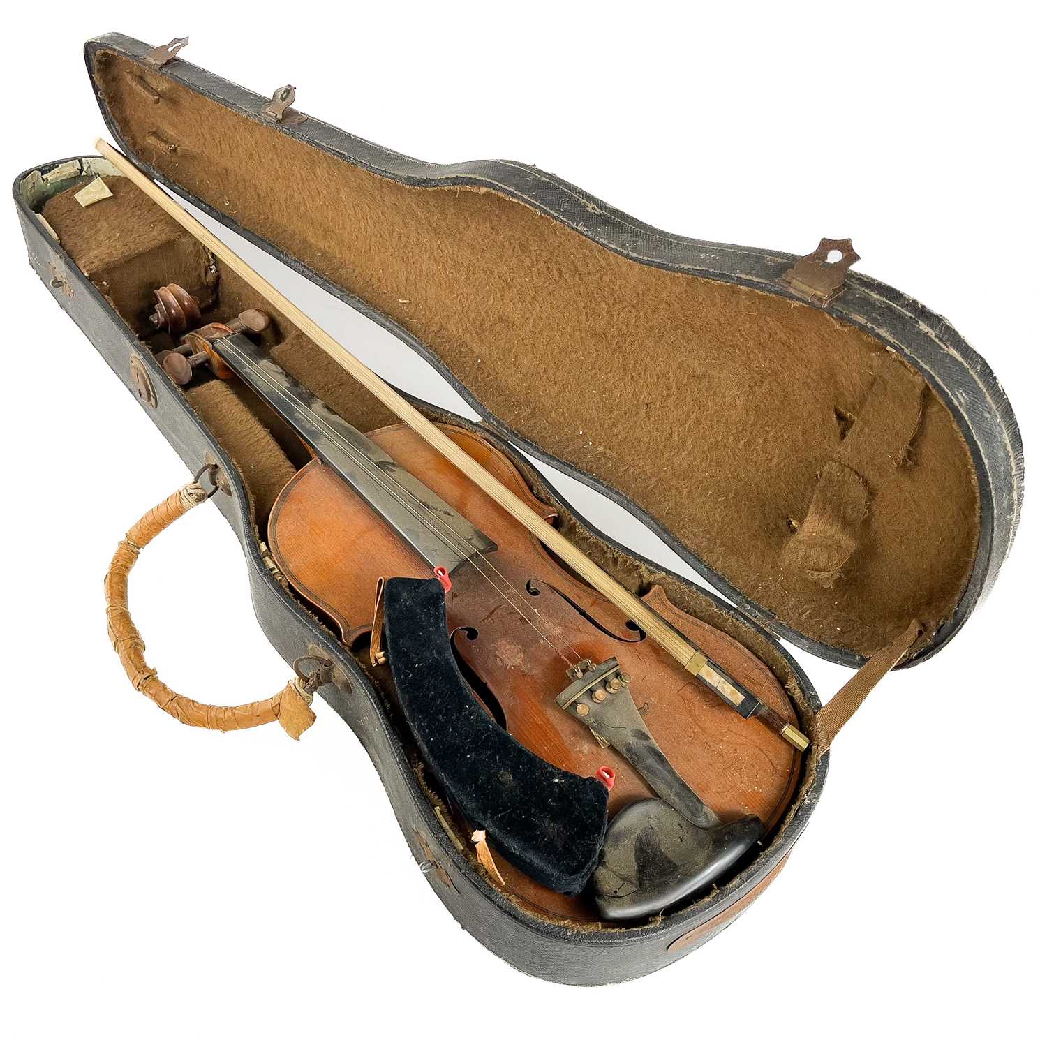 A violin labelled JTL, circa 1910. - Image 3 of 7