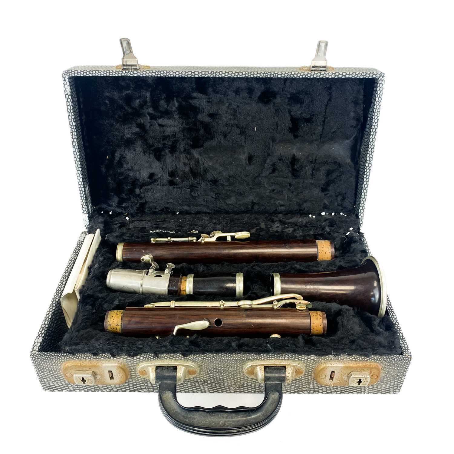 A late 19th century 'Kohler & Son' rosewood clarinet. - Image 3 of 5