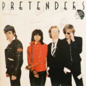 Signed; The Pretenders 12" album.