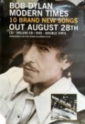 Bob Dylan 'Modern Times' promo poster.