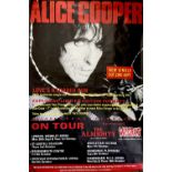 Signed Alice Cooper.