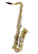 A 'Powertone' tenor saxophone.